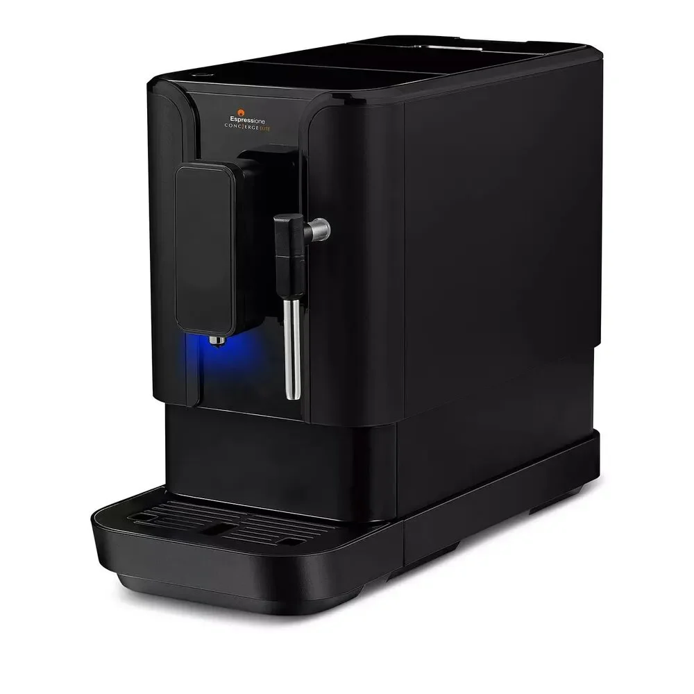 Espressione Concierge Elite Coffee Espresso Machine Infinite Black 20Bar Grinder